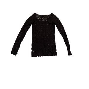 Free People, Lace Long Sleeve, Medium